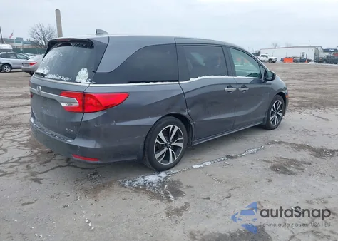 2020 Honda Odyssey Elite из США, поврежденный, VIN 5FNRL6H92LB063160